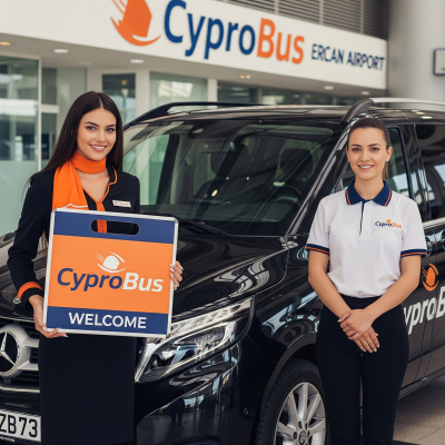 Experience the CyproBus Difference at Ercan Airport!
